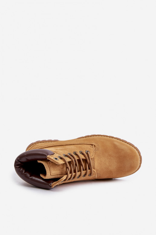 Suede Insulated Men's Boots Big Star OO174136 HI-POLY SYSTEM Camel