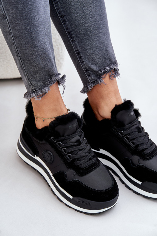 Women's Insulated Platform Sneakers Big Star OO274A216 Black Women's Insulated Platform Sneakers Big Star OO274A216 Black