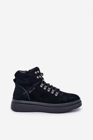 Suede Men's Insulated Boots Big Star OO174187 Black 2