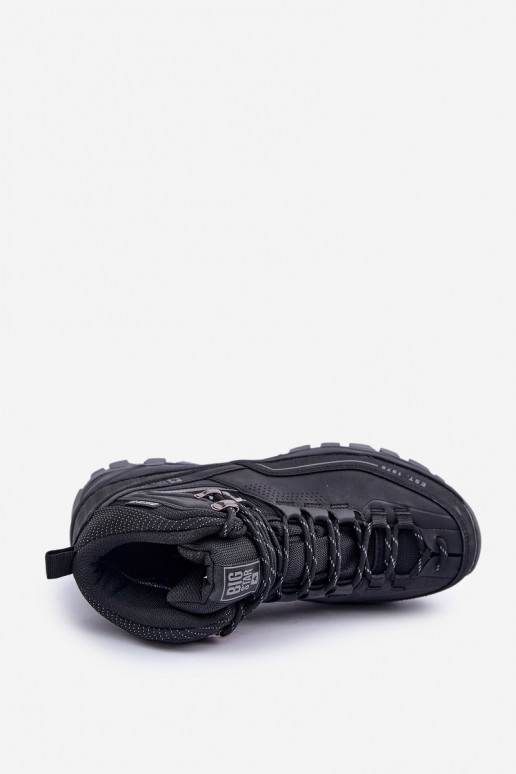 Men's Trekking Shoes Big Star OO174341 Black