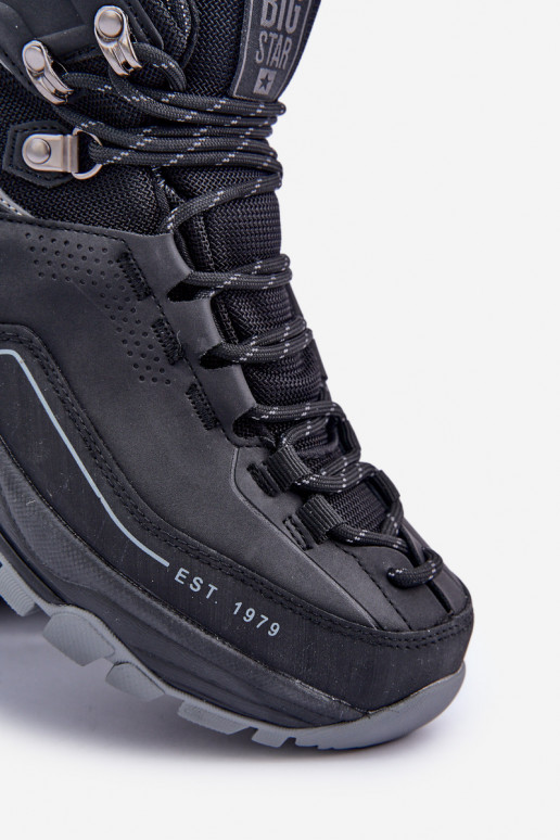 Buty Trekkingowe Męskie Big Star OO174341 Czarne