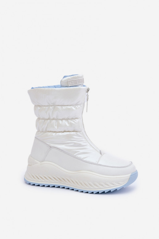 Women's Snow Boots Big Star OO274A396 White Women's Snow Boots Big Star OO274A396 White