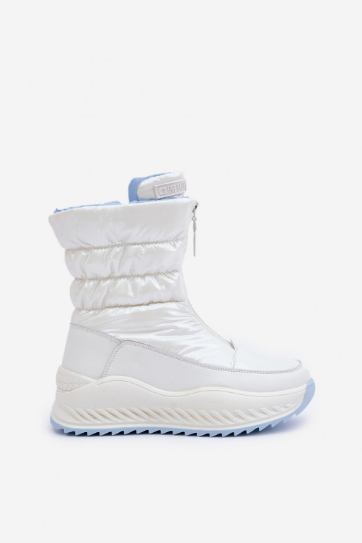 Women's Snow Boots Big Star OO274A396 White Women's Snow Boots Big Star OO274A396 White