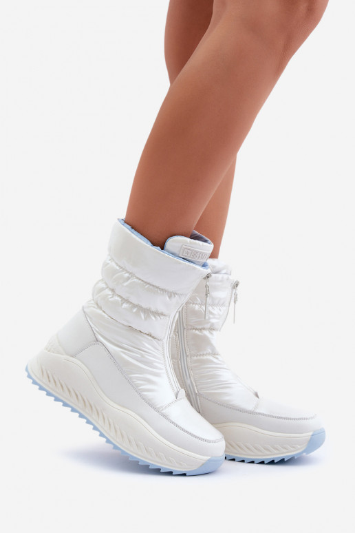 Women's Snow Boots Big Star OO274A396 White Women's Snow Boots Big Star OO274A396 White