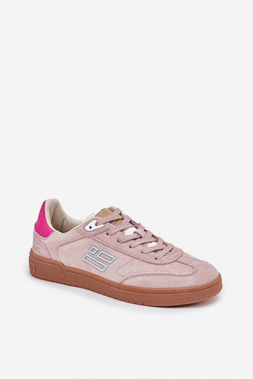 Suede Sports Shoes Sneakers Women D.Franklin DFSH387005 Dirty Pink Suede Sports Shoes Sneakers Women D.Franklin DFSH387005 Dirty Pink
