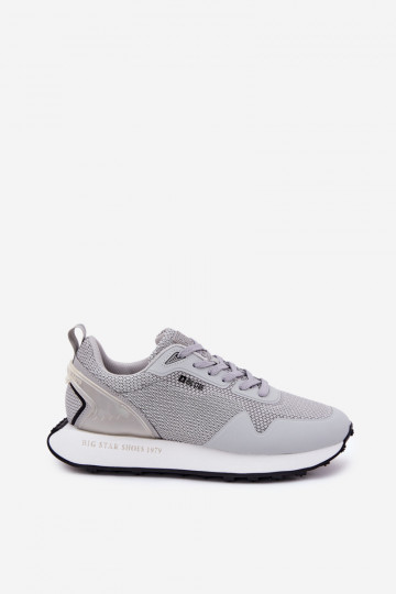 Men's Platform Sneakers Big Star RR174358 Hi-Poly System Gray 2