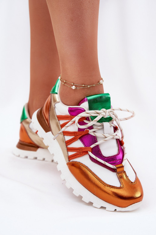 Leather Sneakers Loafers Women Artiker 56C1737 Multicolor Leather Sneakers Loafers Women Artiker 56C1737 Multicolor