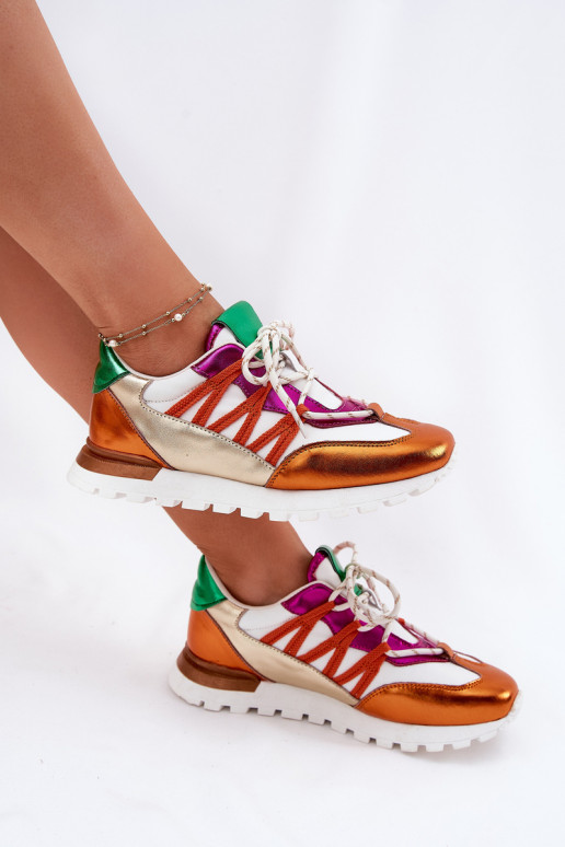Leather Sneakers Loafers Women Artiker 56C1737 Multicolor Leather Sneakers Loafers Women Artiker 56C1737 Multicolor