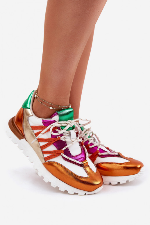 Leather Sneakers Loafers Women Artiker 56C1737 Multicolor Leather Sneakers Loafers Women Artiker 56C1737 Multicolor