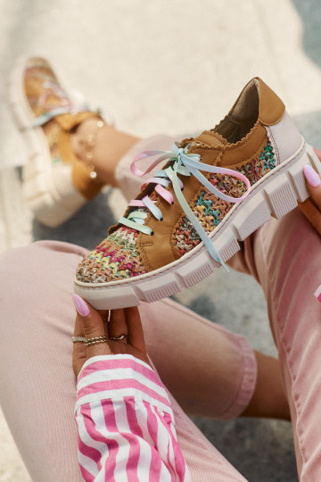 Ladies Leather Shoes Maciejka 05850-29 Multicolor