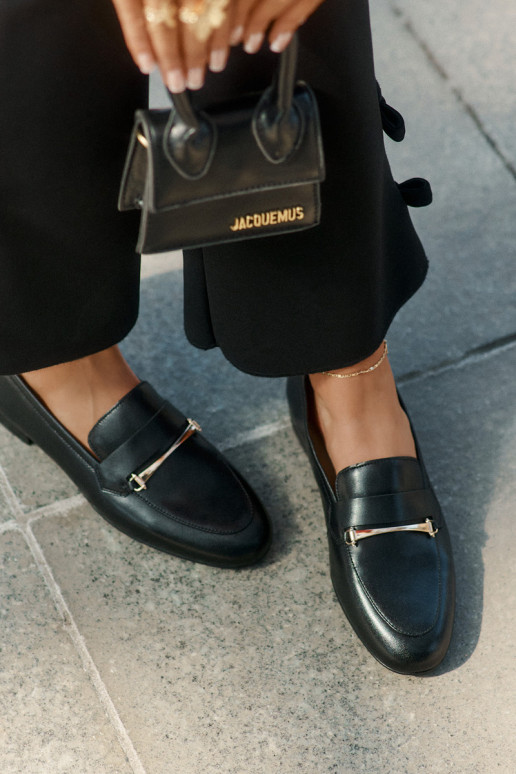 Leather Loafers Women's Maciejka K6809-01 Black Leather Loafers Women's Maciejka K6809-01 Black