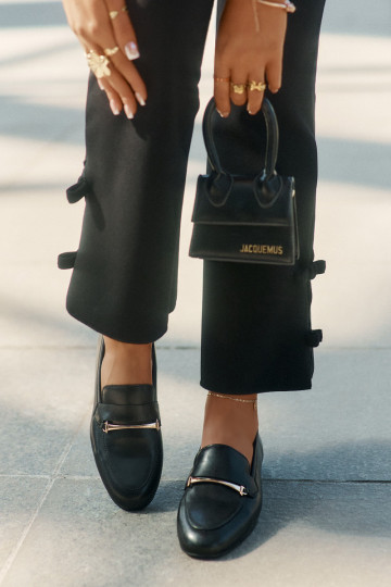 Leather Loafers Women's Maciejka K6809-01 Black 2