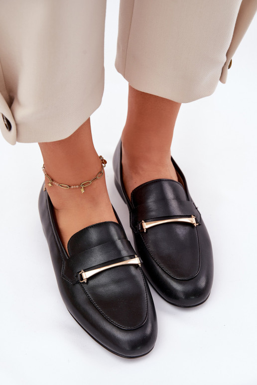 Leather Loafers Women's Maciejka K6809-01 Black Leather Loafers Women's Maciejka K6809-01 Black