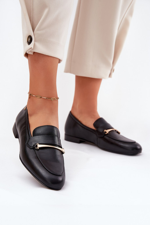Leather Loafers Women's Maciejka K6809-01 Black Leather Loafers Women's Maciejka K6809-01 Black