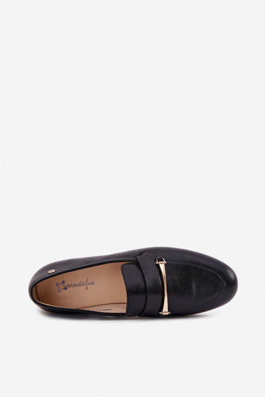 Leather Loafers Women's Maciejka K6809-01 Black Leather Loafers Women's Maciejka K6809-01 Black