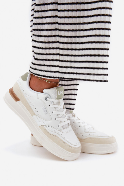 Women's Platform Sneakers LEE EMMA WOMEN LOW 50251014.04L Beige Women's Platform Sneakers LEE EMMA WOMEN LOW 50251014.04L Beige