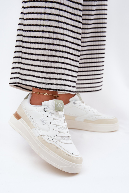 Women's Platform Sneakers LEE EMMA WOMEN LOW 50251014.04L Beige Women's Platform Sneakers LEE EMMA WOMEN LOW 50251014.04L Beige