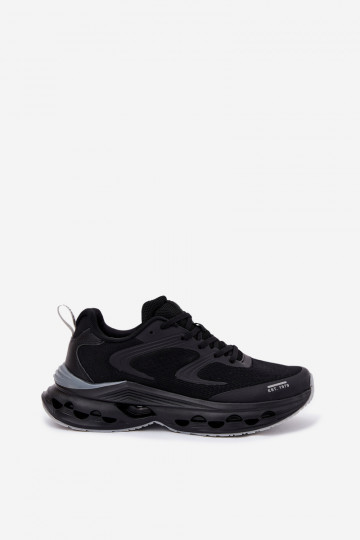 Men's Sports Shoes On Platform Big Star RR174022 Hi-Poly System Black 2