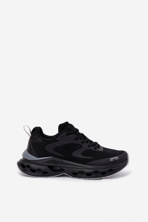 Buty Sportowe Męskie Na Platformie Big Star RR174022 Hi-Poly System Czarne