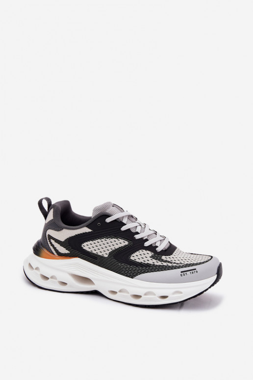 Men's Sports Shoes On Platform Big Star RR174023 Hi-Poly System Gray Men's Sports Shoes On Platform Big Star RR174023 Hi-Poly System Gray