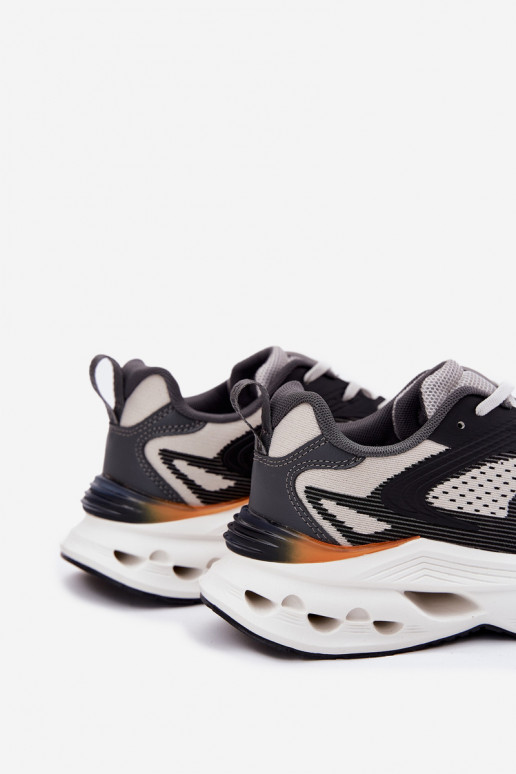 Men's Sports Shoes On Platform Big Star RR174023 Hi-Poly System Gray Men's Sports Shoes On Platform Big Star RR174023 Hi-Poly System Gray