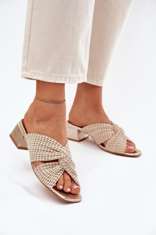 Ladies Platform Sandals Maciejka 06955-25 Beige-Gold Ladies Platform Sandals Maciejka 06955-25 Beige-Gold