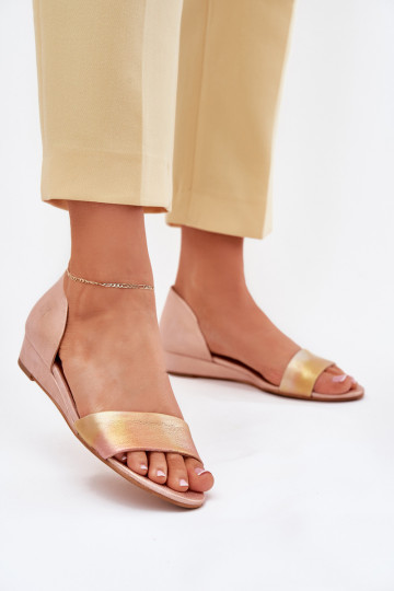 Leather Sandals Maciejka 01971-72 Rose Gold 2