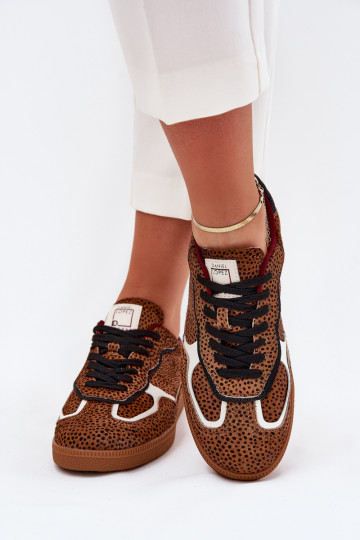 Sneakersy Damskie Daniel Lopez Just Dare SS2D4016 Camel