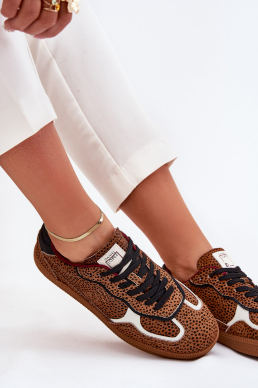 Ladies Sneakers Big Star by Daniel Lopez SS2D4016 Camel Ladies Sneakers Big Star by Daniel Lopez SS2D4016 Camel