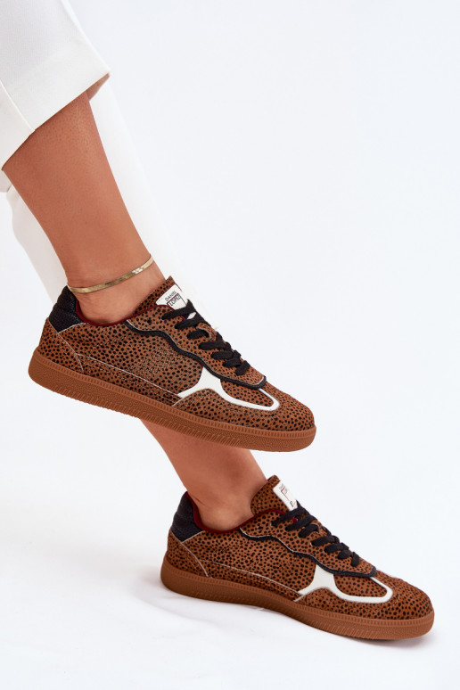 Ladies Sneakers Big Star by Daniel Lopez SS2D4016 Camel Ladies Sneakers Big Star by Daniel Lopez SS2D4016 Camel