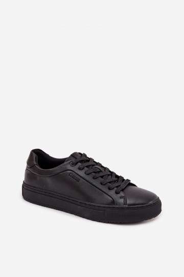 Leather Men's Sneakers Big Star SS174121 Black