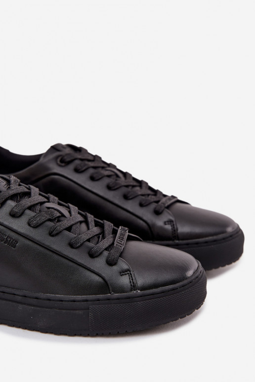 Leather Men's Sneakers Big Star SS174121 Black Leather Men's Sneakers Big Star SS174121 Black