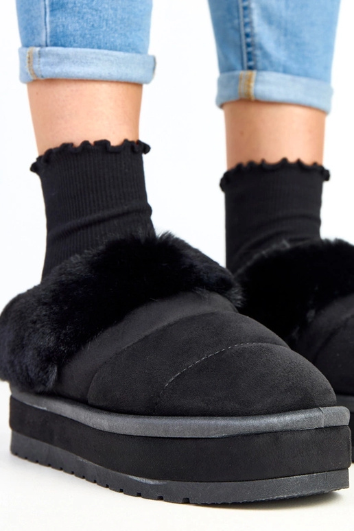 Czarne krótkie śniegowce ocieplane... Czarne krótkie śniegowce ocieplane...