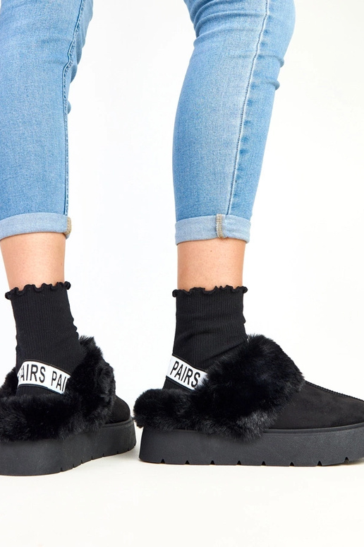 Czarne krótkie śniegowce ocieplane... Czarne krótkie śniegowce ocieplane...