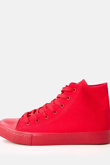 Czerwone męskie trampki za...