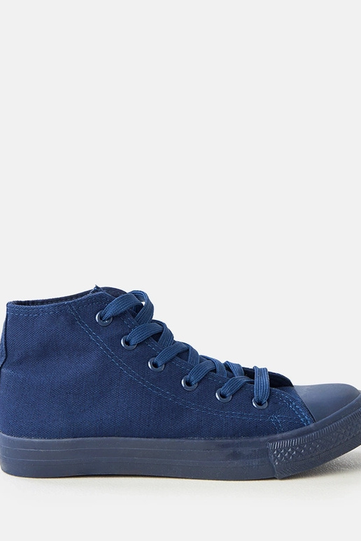 Granatowe męskie trampki za kostkę Caio