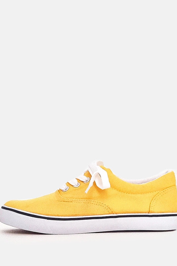 Żółte dziecięce tenisówki... 2