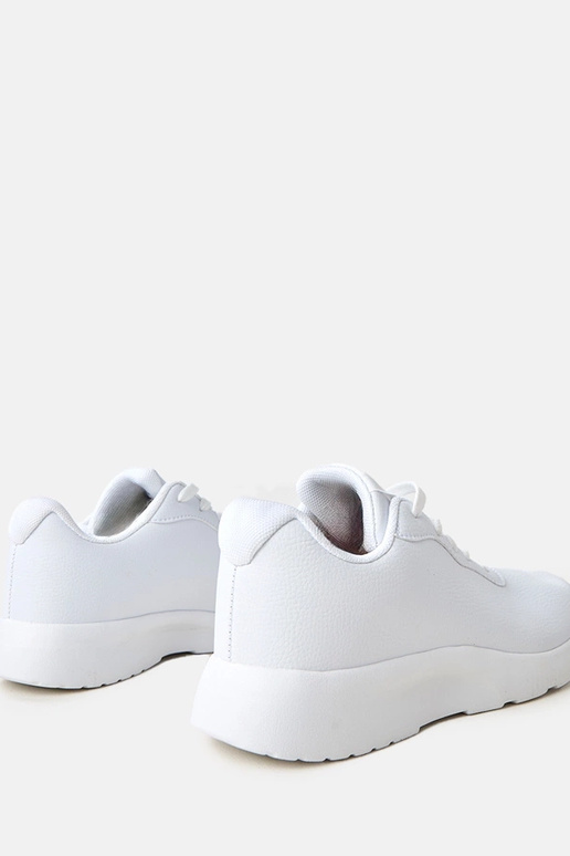 Białe sneakersy męskie na...