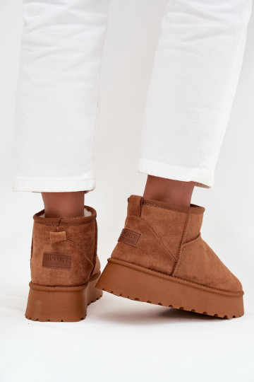 Women's Snow Boots on Platform Camel Celyra 2