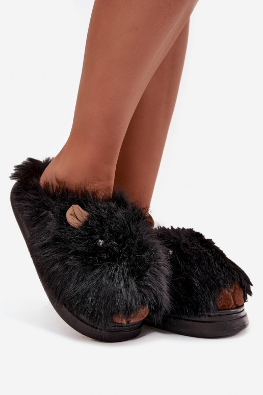Fur Caps for Women Capybara Black Pravelle