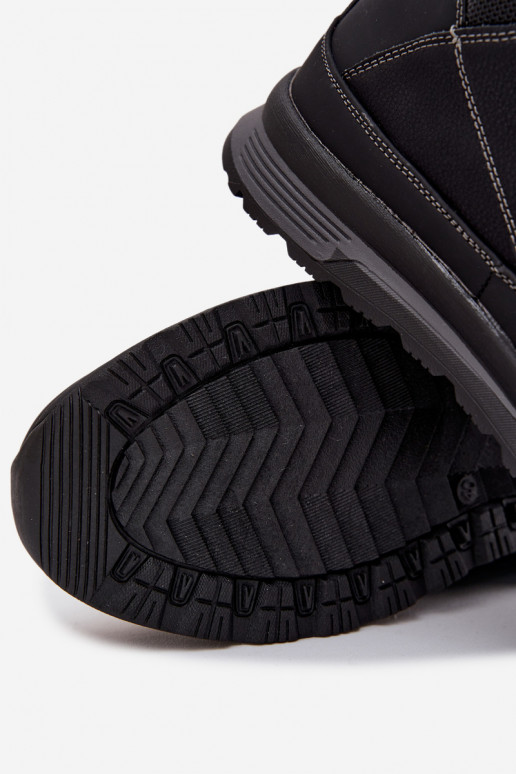 Men's Hiking Boots with Insulation Black Wivelle Men's Hiking Boots with Insulation Black Wivelle