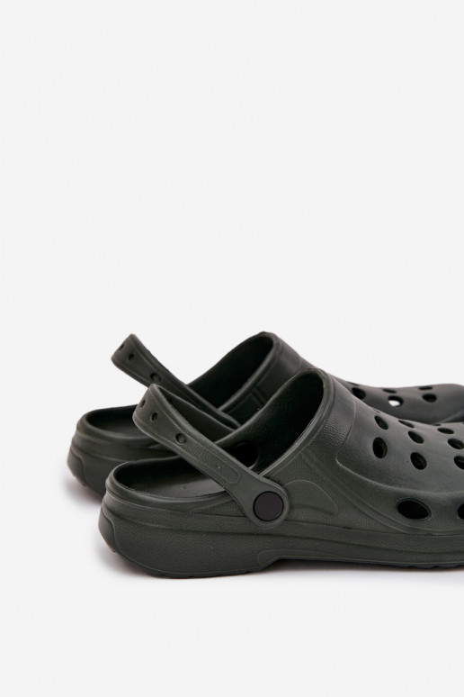 Men's Flip Flops Sandals Green