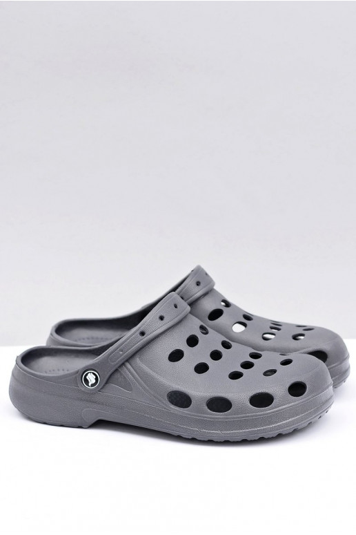 Men's Flip Flops Sandals Grey