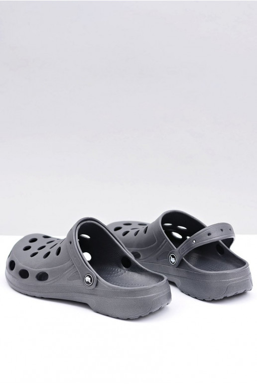 Men's Flip Flops Sandals Grey