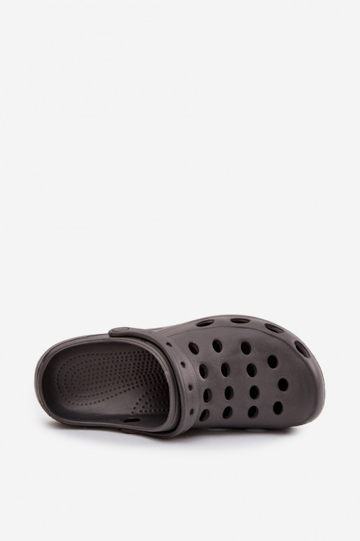 Men's Flip Flops Sandals Grey