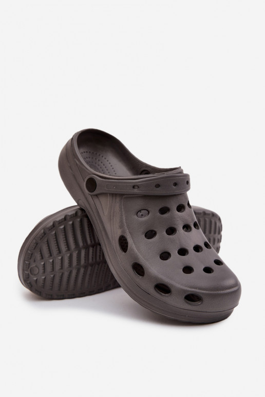 Men's Flip Flops Sandals Grey