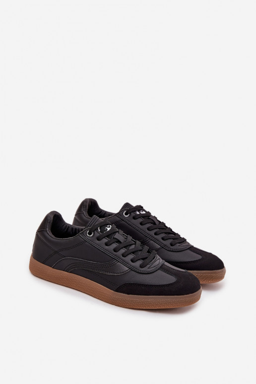 Sneakersy Męskie LEE LIAN MEN LOW 50253045 Czarne