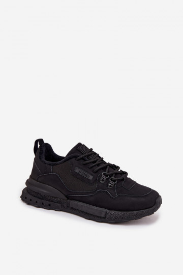 Men's Sports Shoes with Insulation SS174411 HI-POLY SYSTEM Black