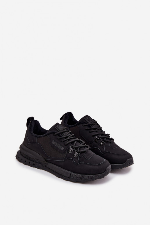 Buty Sportowe Męskie Ocieplane SS174411 HI-POLY SYSTEM Czarne