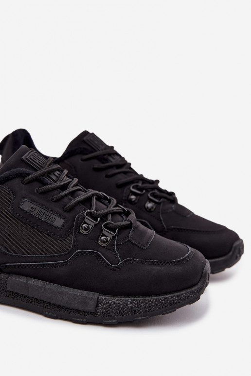 Men's Sports Shoes with Insulation SS174411 HI-POLY SYSTEM Black